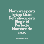 Nombres para Erizo: Guía Definitiva para Elegir el Perfecto Nombre de Erizo